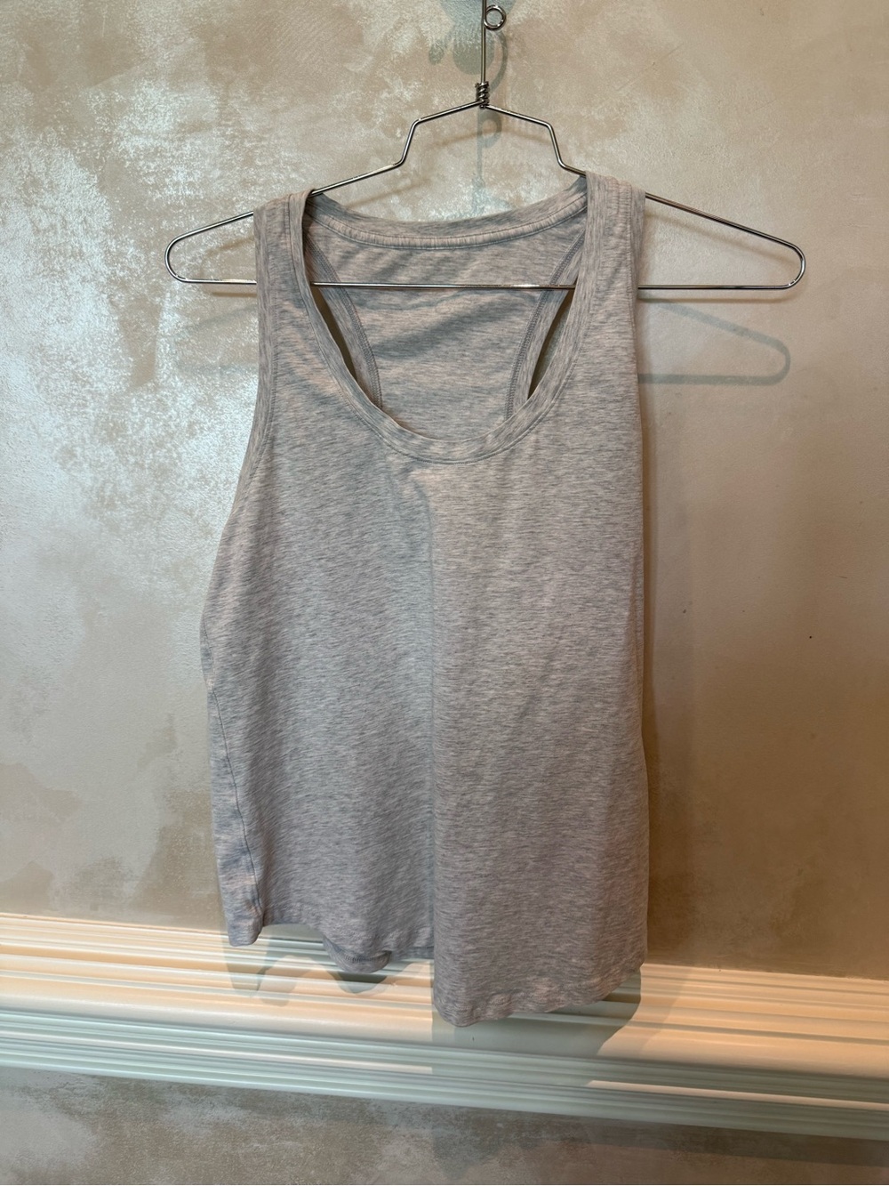 lululemon athletica Light Gray Racerback Tank